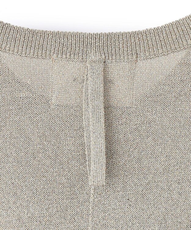 BEIGE， SMITHONITE / リュクスグリッター ドルマンカーディガン Grayge