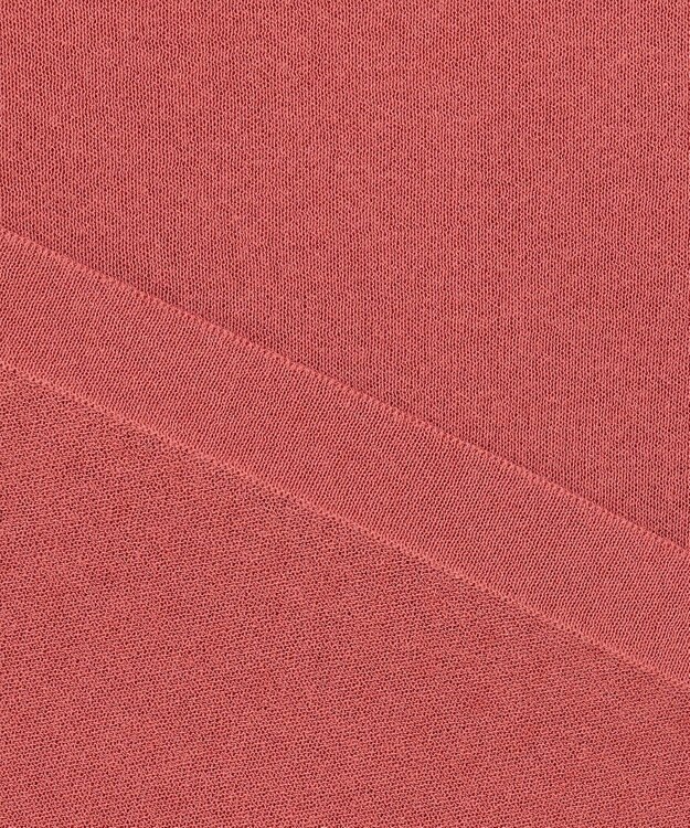 23区 S 【洗える】ライトシアーニット プルオーバー オールドローズ系