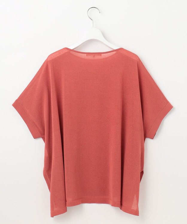 23区 【洗える】ライトシアーニット プルオーバー オールドローズ系