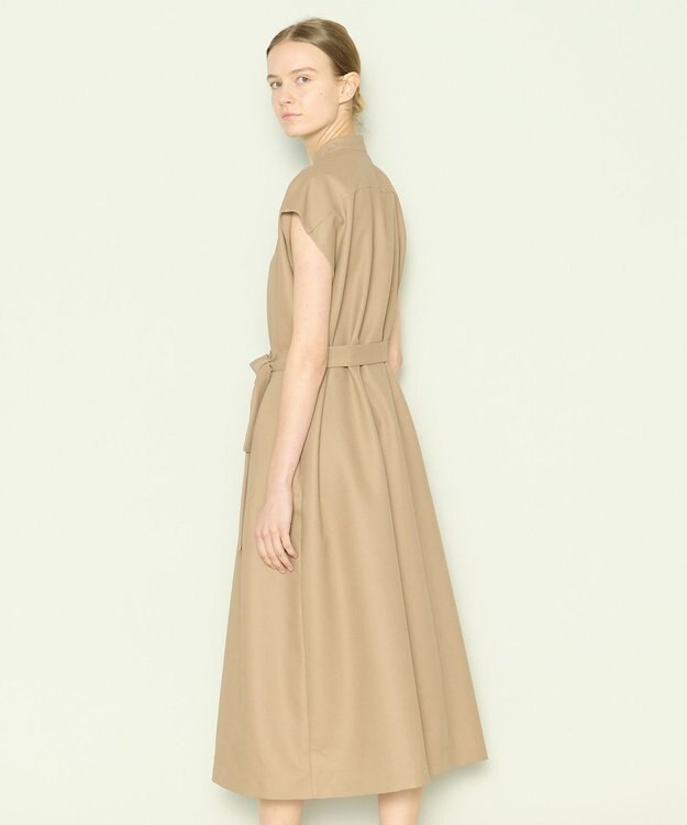 JOSEPH 【洗える】ボイルコットン　ドレス Frozen Mocha