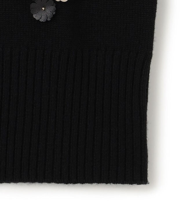 TOCCA FLOWER BONBON ニットプルオーバー ブラック系