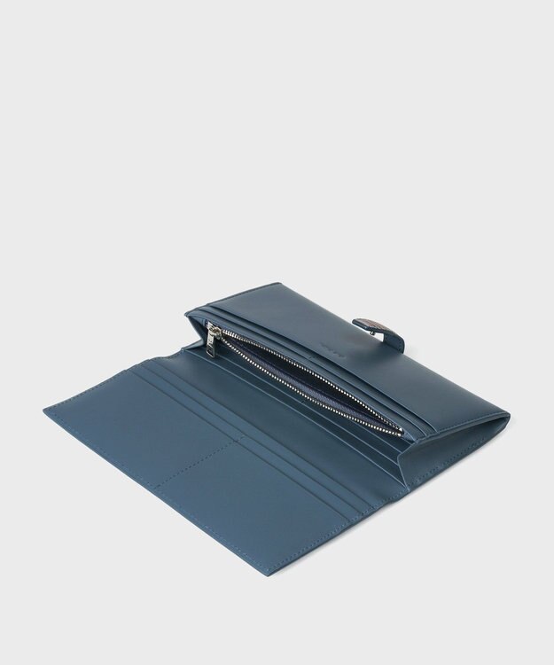 Paul Smith シグネチャーストライプタブ  長財布 ブルー