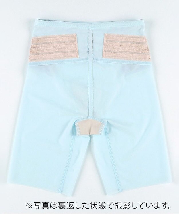 WACOAL ガードル 【肌リフト】 下半身のたるみをリフトアップ スリムなシルエット ロング丈 一枚ばき可能 Qサイズまで対応 大きいサイズ レディース GRC424 /ワコール ターコイズ