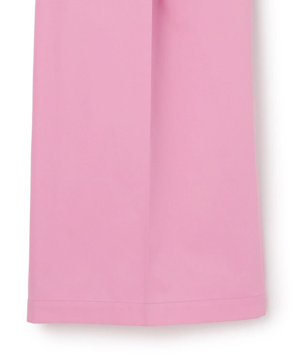 uncrave コットンクロスプレーン ワイドトラウザー ピンク