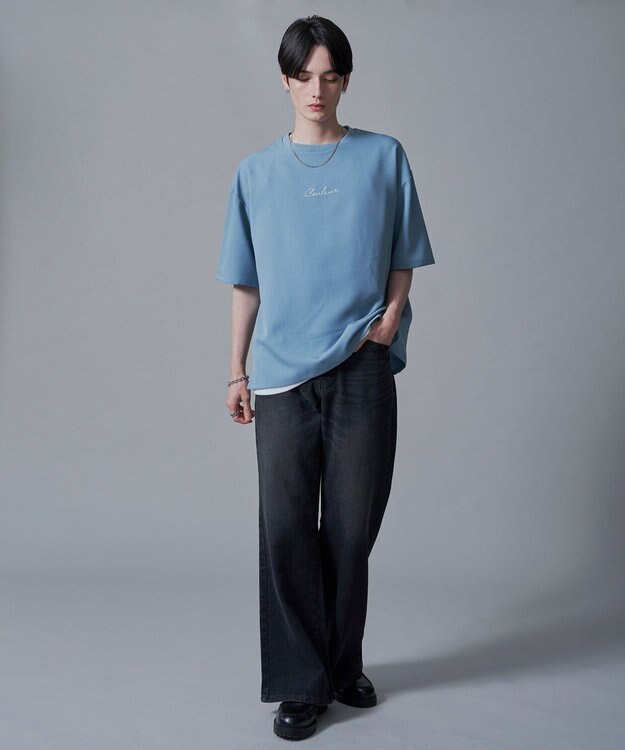 WEGO 【速乾/しわになりにくい/MLサイズ展開】ドライポリアンサンブルプルオーバー（SS） サックス