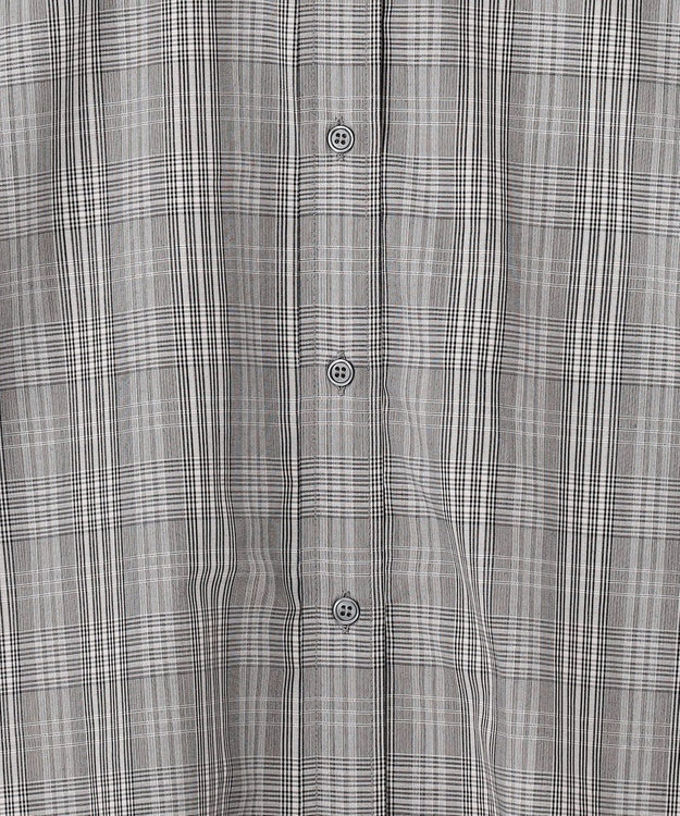 ANY 【UVカット/抗菌防臭/速乾】エニィファンクション　カシュクールシャツ グレンチェック