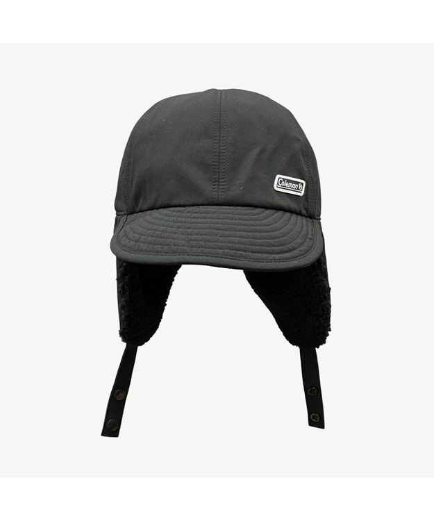 林八百吉商店 Coleman ボアリサイクルフライトキャップ ブラック