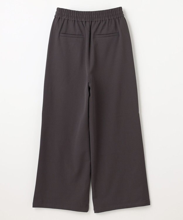 ANY 【2WAYストレッチ/ウエストゴム/裏起毛】シークレットウォームベイカーパンツ ダークブラウン