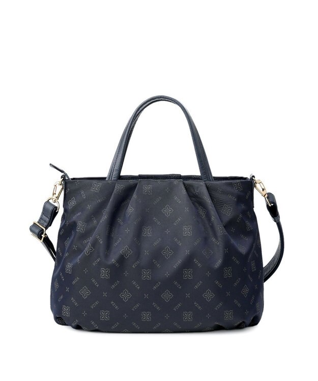 IBIZA ロゴナイロン　2WAYバッグ 紺