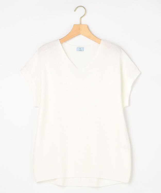 組曲 【先行予約・WEB限定】ルーズリーニット プルオーバー ホワイト系