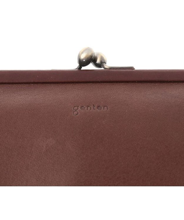 genten gソフト2 口金長財布 ノウチャ