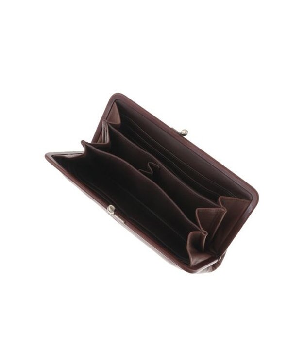 genten gソフト2 口金長財布 ノウチャ