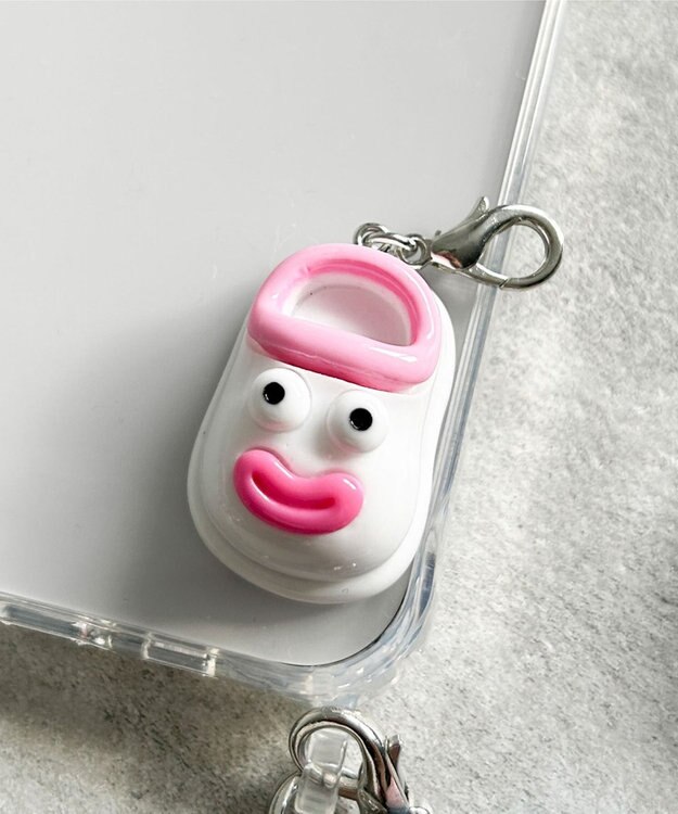 WEGO モンスターサンダルミニキーホルダー ホワイト