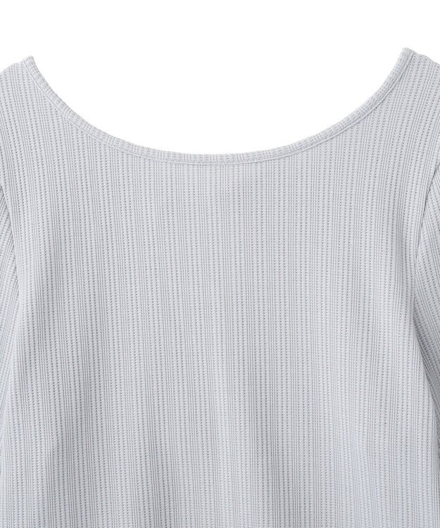 earth music&ecology 【前後2WAY】ツイストカットアウトプルオーバー Sax