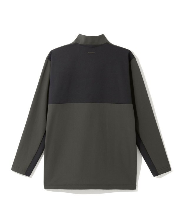 ZERO HALLIBURTON 【ストレッチ・UVカット】 Octa ハイブリッド ハーフジップモックネックトップス ZHG-M5A8 85125 カーキ