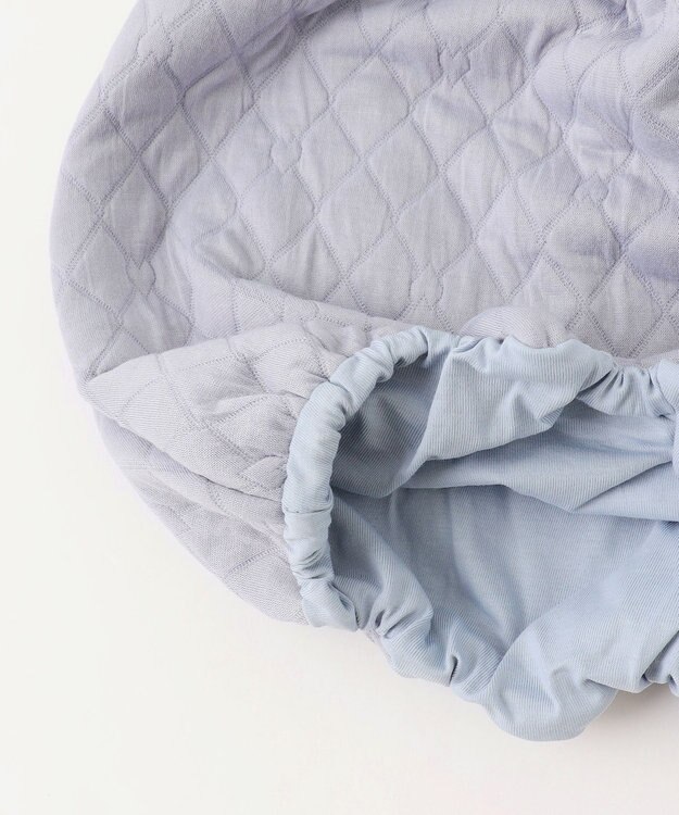 組曲 KIDS 【80-100㎝】ハートキルト ジャンスカ サックスブルー系