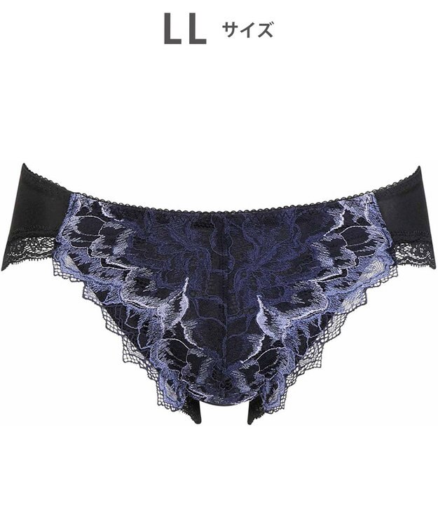 WACOAL ショーツ 【ハグするブラ】 BXB418とペア はきこみ丈あさめ ナイロンベア天竺素材(バック) レディース PXB118 /ワコール ブラック