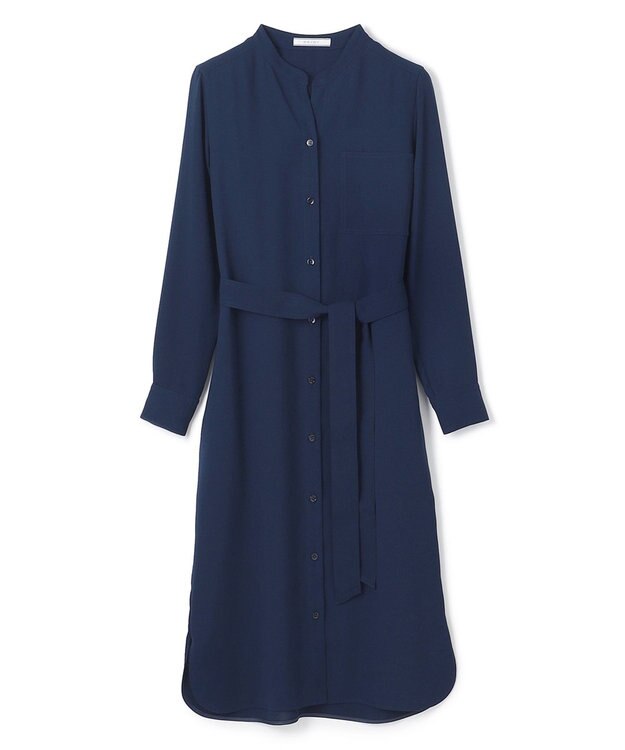 BEIGE， 【WEB限定】MANASLU / シャツワンピース Navy