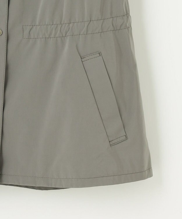 J.PRESS LADIES L 【洗える・撥水】Artirosa フーデッド コート モカグレー系