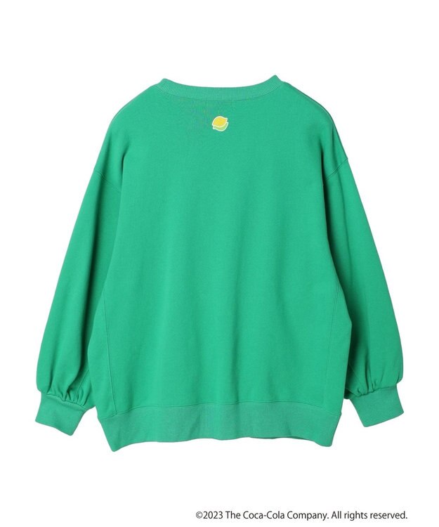 earth music&ecology 別注Ｓｐｒｉｔｅ「R」スウェット Green