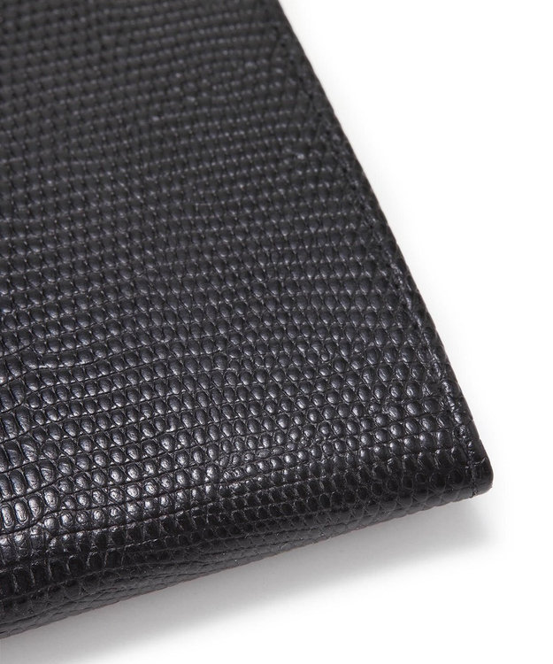 TOPKAPI 【TOPKAPI】イタリアンレザーリザード型押し がま口長財布 LUCIA ルチア ブラック