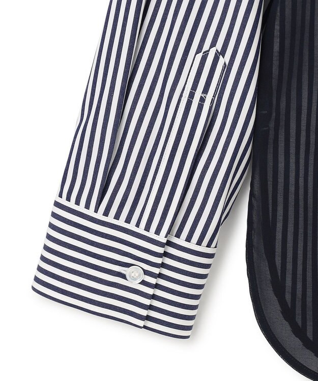 BEIGE， ALBERT / シアーシャツ Navy St.