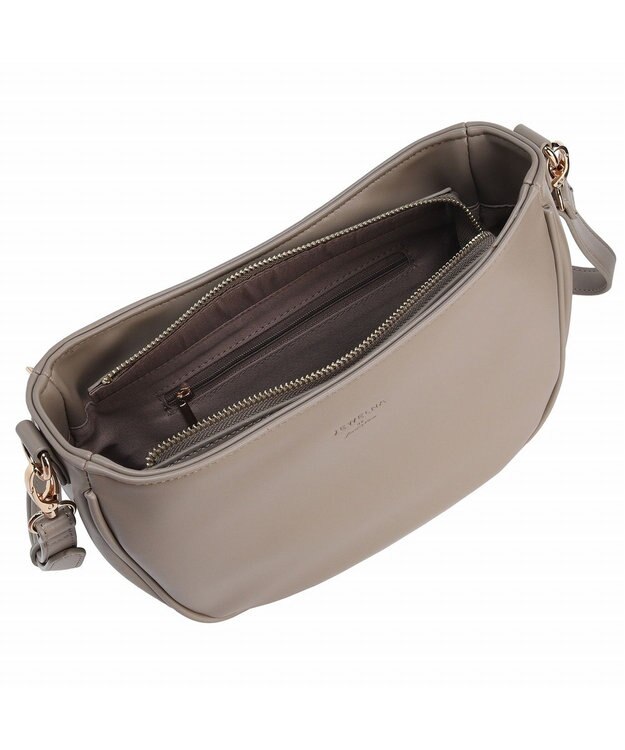 ACE BAGS & LUGGAGE JEWELNA by Jewelna Rose ムーンショルダーバッグ 16282 ジュエルナローズ グレージュ