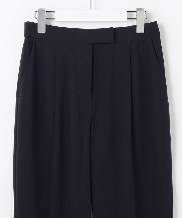 ANY SIS S 【セットアップ対応】セレモニーダブルクロス テーパードパンツ ネイビー