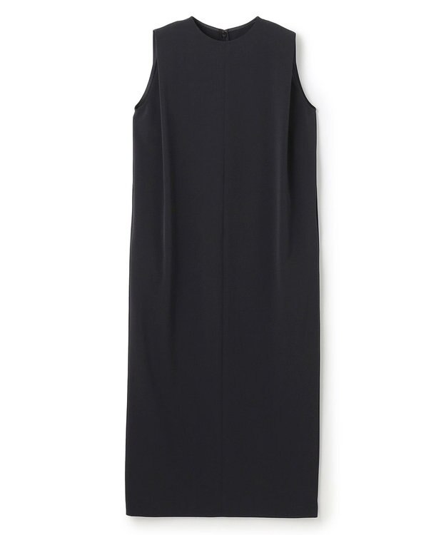 uncrave クールタッチツイル ノースリーブワンピース ブラック