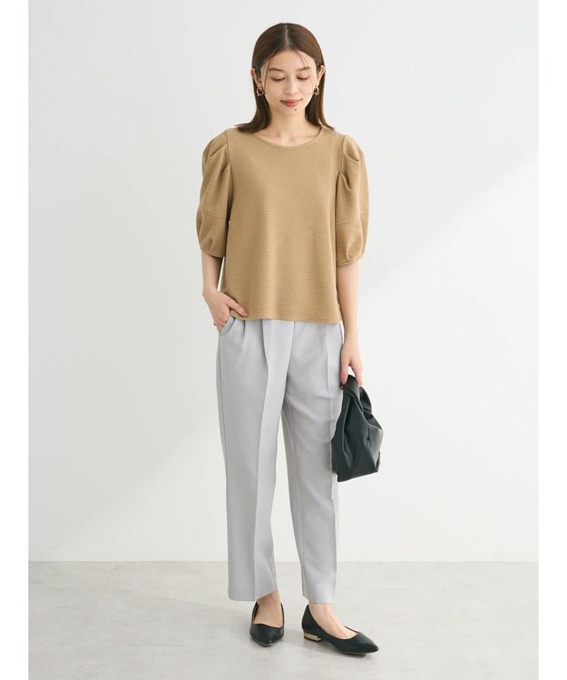 Green Parks ・ＳＵＧＡＲ　ＳＰＯＯＮ　ランタンスリーブプルオーバー Beige