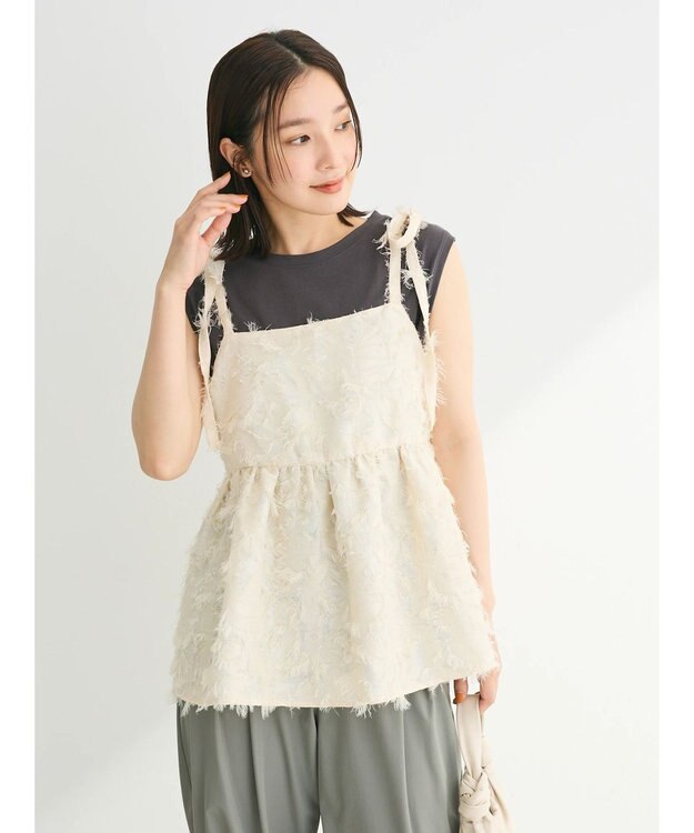 Green Parks 汗染み防止ノースリーブプルオーバー Dark Gray