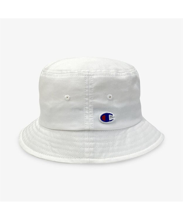 林八百吉商店 Champion キッズ ツイルバケット ホワイト