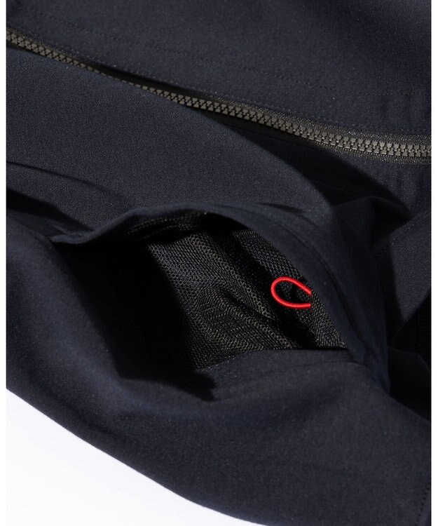 JOSEPH ABBOUD MOUNTAIN 【接触冷感性/速乾性/放湿性】 ICE PACKリバー天竺 ZIP アウター ネイビー系