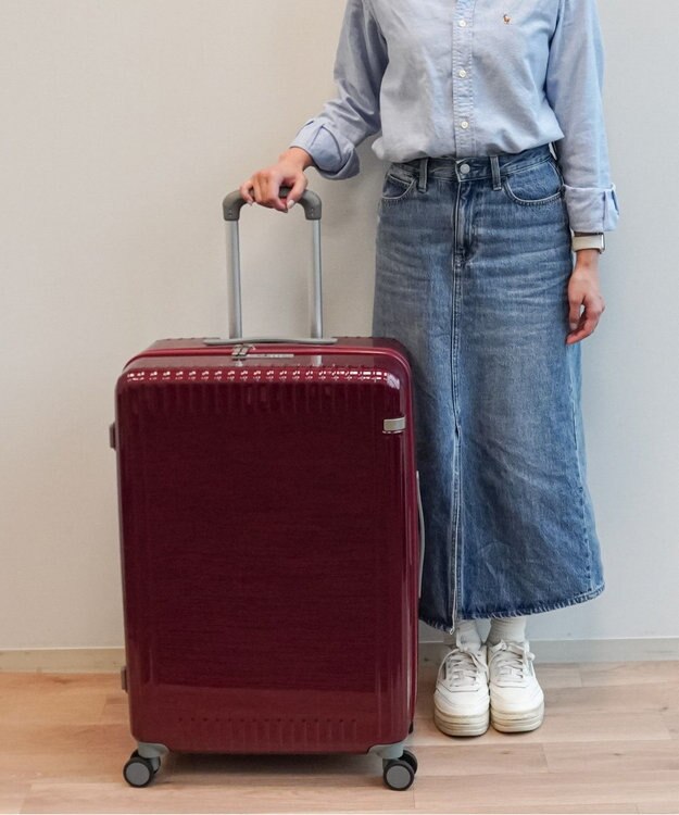 ACE BAGS & LUGGAGE ace. エース パリセイド3-Z 06915 スーツケース ジッパータイプ 74リットル レッド