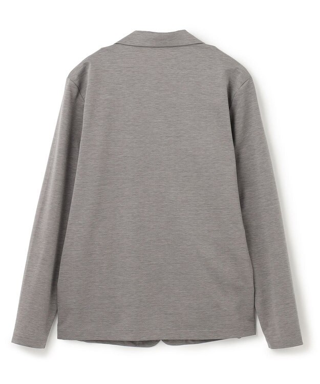 JOSEPH HOMME ハイゲージモックロディ　カットソージャケット ライトグレー系