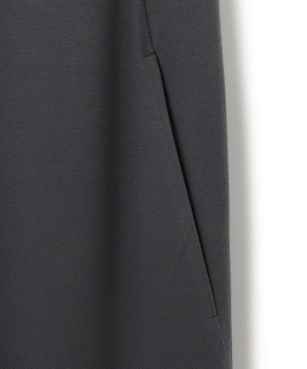 23区 【洗える】ポリバレントポンチ ジャンパースカート チャコール