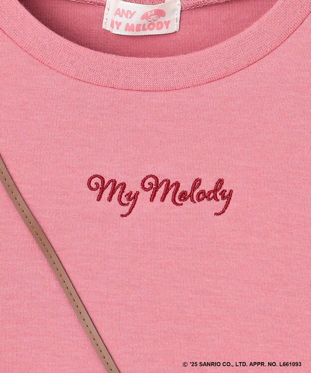 ANY KIDS 【マイメロディ＆クロミ×ANY KIDS】ポシェット ワンピース ピンク×マイメロディ