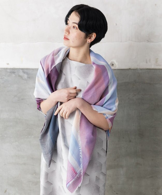 POLS 極細コットンストール Lサイズ パープル