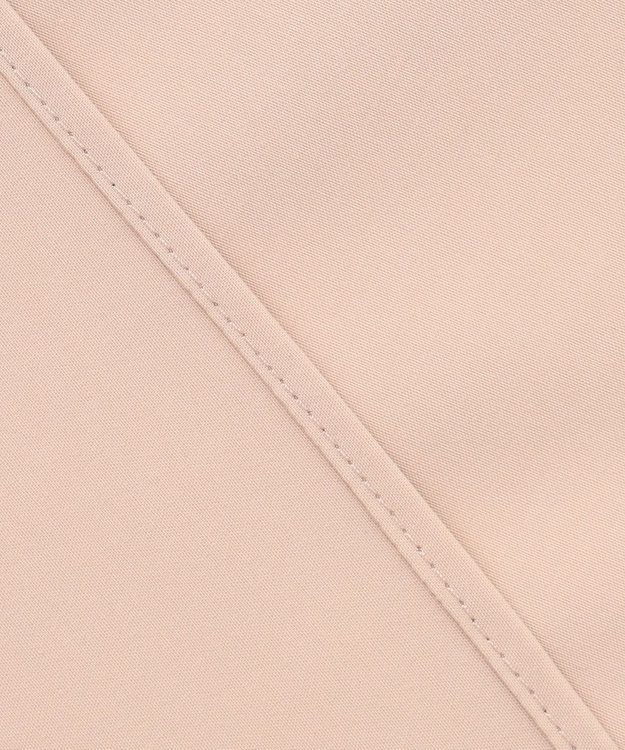 自由区 L 【洗える】ストレッチタイプライター ブラウス ピンク系