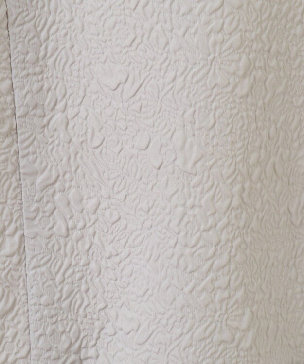 Green Parks ef-de 衿取り外しペプラムブラウス Light Gray