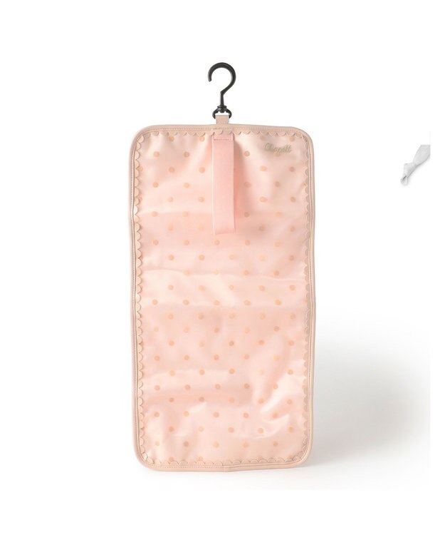 Chacott ドットロールケース ロイヤルピンク