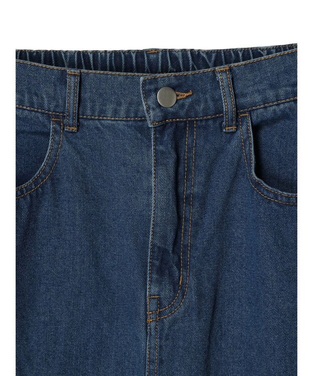 Green Parks ・Ｄｏｕｂｌｅ　Ｆｌａｇｓ　キリカエデニムスカート Dark Indigo