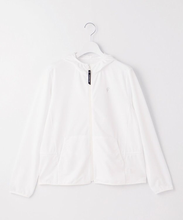 23区GOLF 【23Fondation/WOMEN】ＵＶパーカー ホワイト系