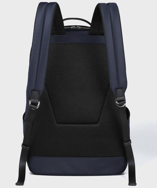 Paul Smith ナイロンブライトストライプトリム リュック ネイビー