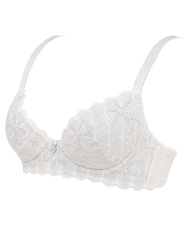 BRADELIS New York 【BRADELIS New York / 育乳補整ブラ・STEP1 集める】ウェンディステップ1ブラ24A2 ブラデリス ブラジャー 補正 ホワイト