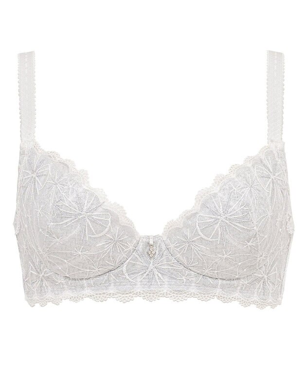 BRADELIS New York 【BRADELIS New York / 育乳補整ブラ・STEP1 集める】ウェンディステップ1ブラ24A2 ブラデリス ブラジャー 補正 ホワイト