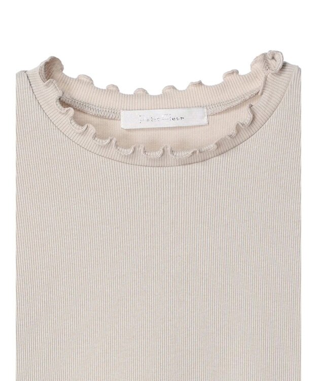 Green Parks ・Ｐｅｔｉｔ　Ｆｌｅｕｒ　メローｓｔリブタンクトップ Beige