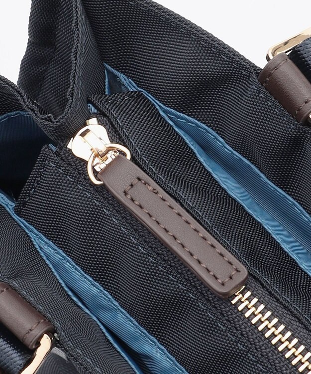 LA BAGAGERIE 縦長スクエアトート ネイビー