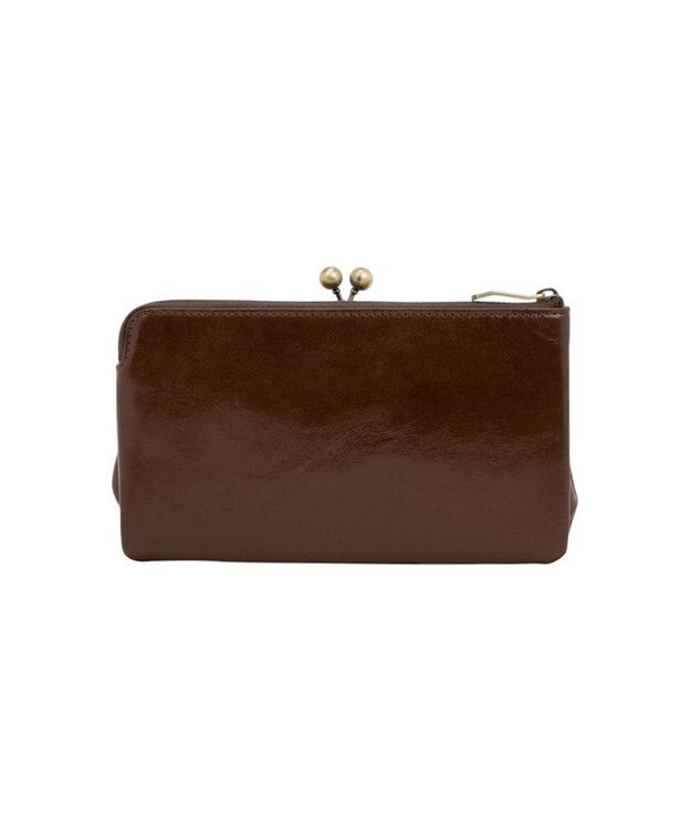 ANNA SUI マチルダ 二つ折り口金長財布 ブラウン