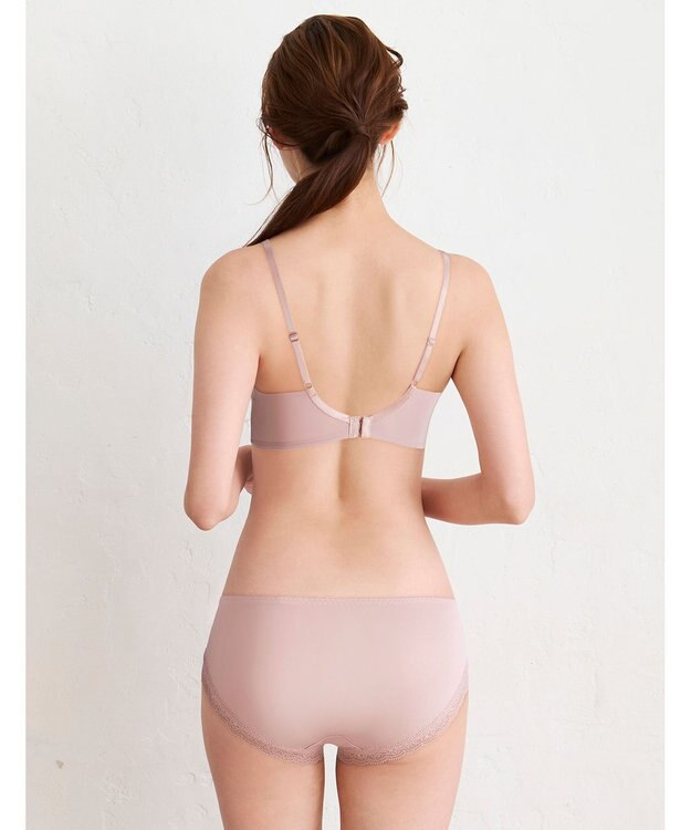 WACOAL 【ハグするブラ】 ブラジャー 体温を感知してカラダになじむ 谷間メイク 脇高設計 レディース BXB418 /ワコール ピーチ